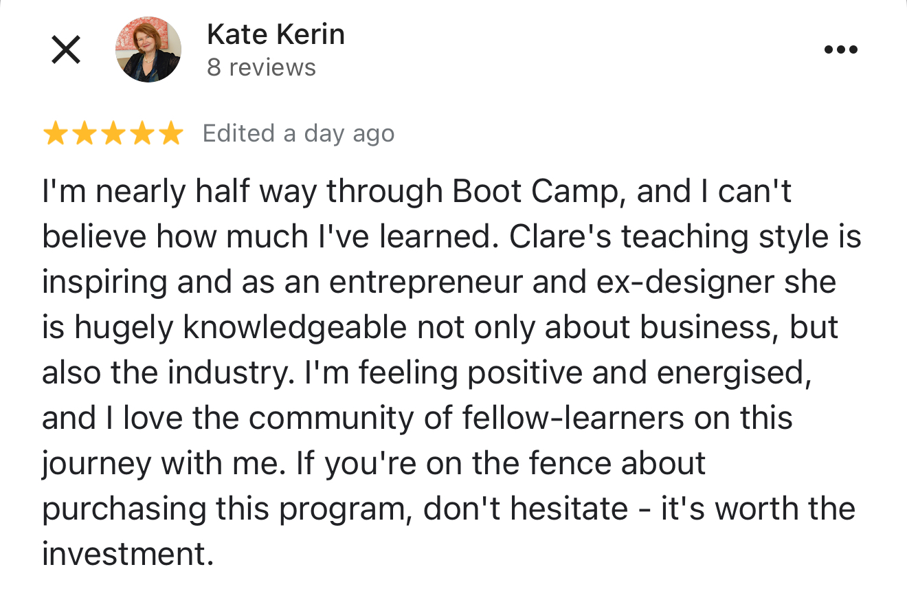 Bootcamp student testimonial 14
